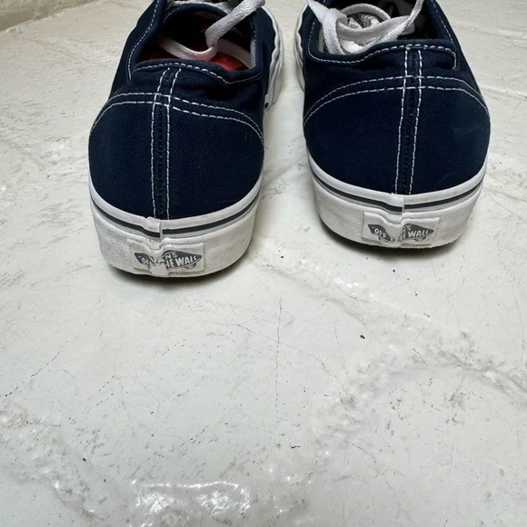 Vans Men's Navy Canvas Sneakers - Picture 3 of 9